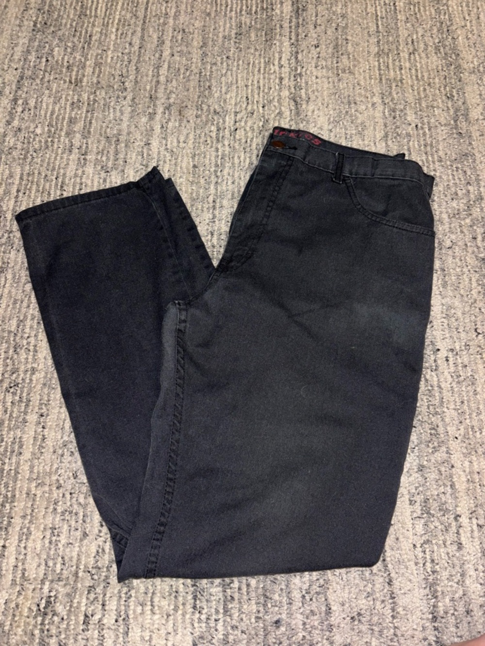 Dickies Men's 36x32 Black Relaxed Jeans